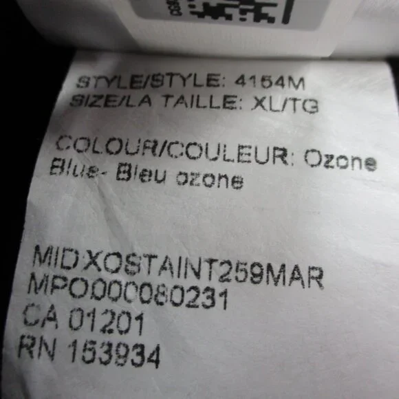 Canada Goose Freestyle Crew Vest Mens Medium Ozone Blue Down Filled Puffer NWOT - Picture 10 of 12